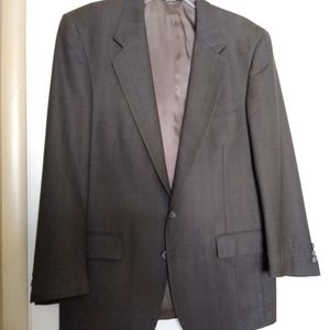 Perry Ellis Grey Suit Vintage
